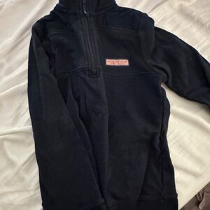 Vineyard Vines Boy’s Navy Zip-Up Sweater